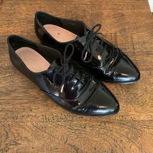 ♠️ Kate Spade Black Patent Leather Flats  ♠️